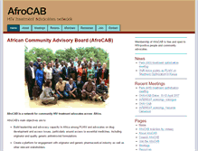 Tablet Screenshot of afrocab.info